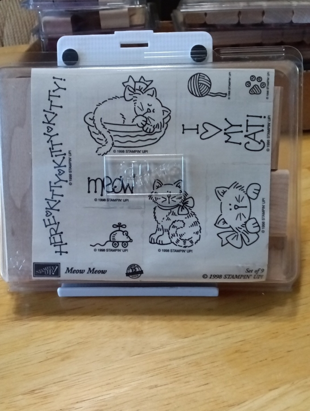 Stampin' Up! Meow Meow Stamp Set 1998